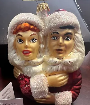 Radko “Lucy And Ricky’s Christmas” I Love Lucy Ornament Includes Tag & Box 1997 • $75