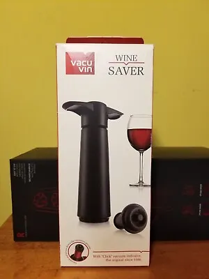 Vacu Vin Weinpumpe Mit Stopfen Wine Saver Pump With Stoppers • $11.75