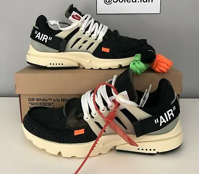 Nike Air Presto X OFF-WHITE UK 7 The Ten 2017 • £3500