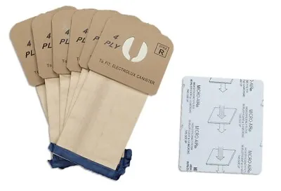 6 Electrolux Renaissance Canister Vacuum Cleaner Style R Filter Bags 9000 8000  • $8.95