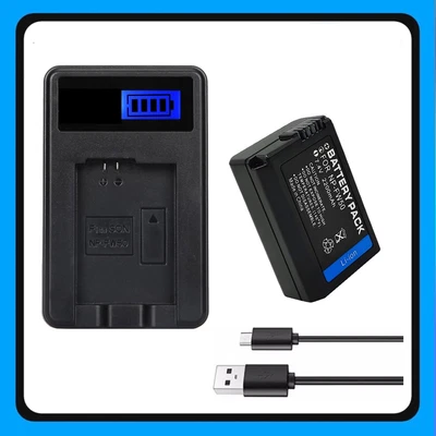 $26.98 • Buy 2.2A NP-FW50 Battery +Charger For Sony Alpha A3000 A3500 A6000 A6300 A6400 A6500