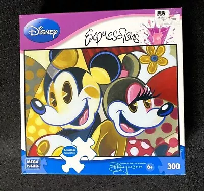 Mega Disney Expressions 300 Piece Mickey Mouse Jigsaw Puzzle  - New Sealed • $6.99