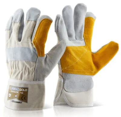 Beeswift Canadian Double Palm High Quality Rigger Glove  (Box Of 10) • £29.32