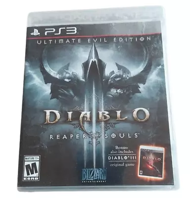 Diablo III: Reaper Of Souls Ultimate Evil Edition (PlayStation 3 2014) Tested • $9.99