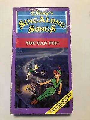 $8.99 • Buy Disneys Sing Along Songs - Peter Pan: You Can Fly (VHS, 1993)