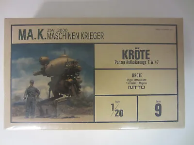 SF3D Ma.K ZBV 3000 KROTE 1/20 Kit 9 Kow Yokoyama NITTO Maschinen Krieger SEALED • £129.99