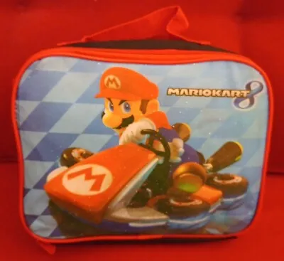 Mario Kart 8 Lunch Bag Zipper 9.5  X 8   Lunch Box  • $9.99