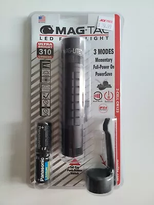 Mag-Lite: Mag-Tac 310 LUMENS LED Aluminum Body Flashlight BLK (SG2LRE6L) - NIB • $55