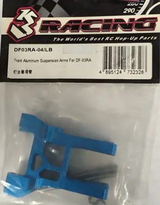 3Racing Front Aluminum Suspension Arms For DF03RA For Tamiya DF03RA • $10