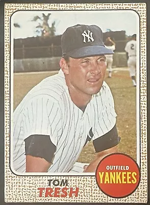1968 Topps #69 Tom Tresh Of The New York Yankees. Nice Card! • $3.99