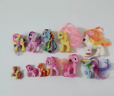 My Little Pony MLP Lot Of 11 Pony Figure Toys Assorted  • $7.19