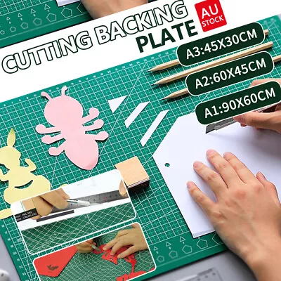 PVC Cutting Mat A1 A2 A3 Single Self-Healing Pad Patchwork Tool Handmade Pad AU  • $16.70