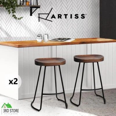 $136.85 • Buy RETURNs Artiss Vintage Tractor Bar Stools Retro Stool Industrial Barstools Chair