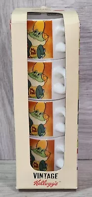 KELLOGG'S Vintage Mug Cup Sugar Smacks Set Of 4 Tony The Tiger HTF  3  • $19.95