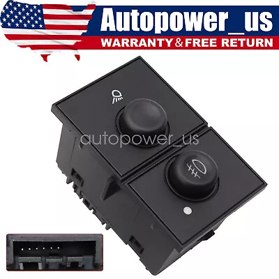 Fog Light Switch For Chevy Silverado Tahoe Avalanche GMC Sierra Yukon 03 04-06 • $10.65