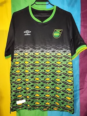Umbro Jamaica Football Shirt Jersey Mens Size M • £52.68