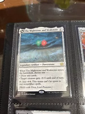 Magic MTG - The Mightstone And Weakstone - Brother's War - NM • £2.50