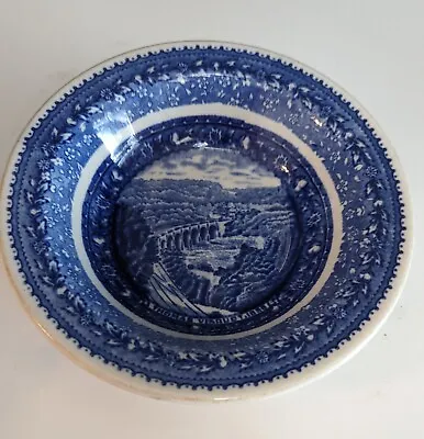 Baltimore Ohio B&O 1927 Centennial Cereal Bowl Scammell's Lamberton 6 1/2 Inch • $32