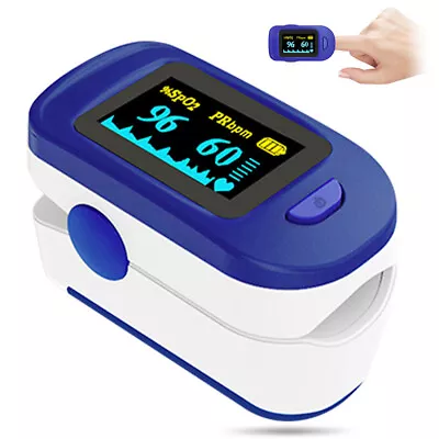 OLED Finger Pulse Oximeter Oxygen Saturation SpO2 Meter Pulse Rate Monitor • $11.99