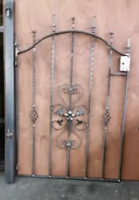 Steel Security Door Gate. Metal Garden Side Gate / Wrought Iron Gate • £250