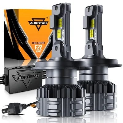 9005 9006 H11 9012 H7 H4 9007 H13 AUXBEAM LED Headlights High/Low Beam/Fog Bulbs • $63.99