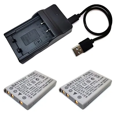 Battery Pack / USB Charger For Nikon Coolpix P100 P3 P4 P500 P510 P520 P530 NEW • $19.98