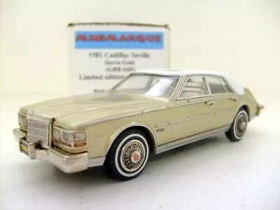 Minimarque 1/43 Grb64d 1981 Cadillac Seville - Gold • $200.90