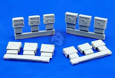 Djiti's 1/35 25mm Ammo Boxes M-242 (LAV ASLAV Bradley Etc) (12 Pieces) 35011 • $9.86