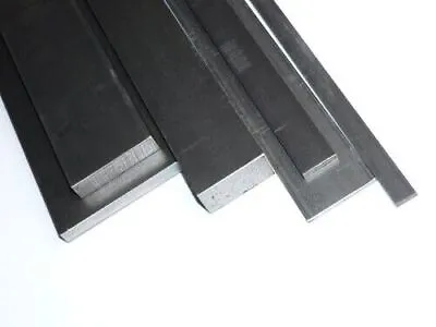 MILD STEEL FLAT BAR SOLID METAL STRIP 3-10mm THICK / 10-50mm WIDTH / SHORT CUTS • £5.76