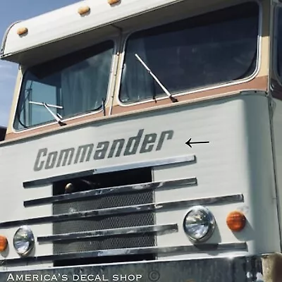 $59.99 • Buy Vintage California Commander Camper RV Trailer Decals 1PC OEM New Oracle 40”