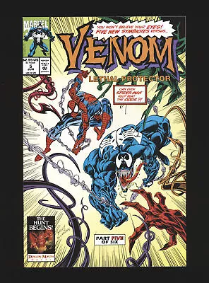 Venom Lethal Protector # 5 - 1st Phage Lasher Riot & Agony NM- Cond. • $3