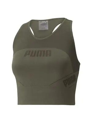 $45 • Buy Puma Evostripe Evoknit Crop Top Womens GRPLEF