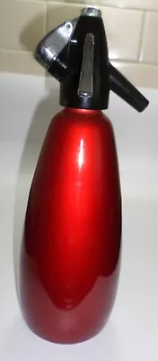 Vintage Boc Red Anodised Soda Syphon~very Retro • $20