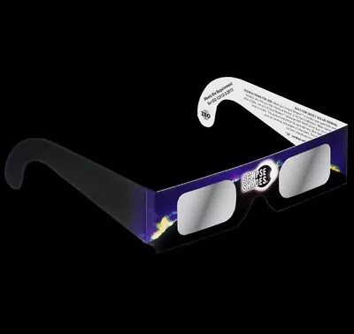 Rainbow Symphony Solar Eclipse Glasses CE & ISO Certified Safe For Direct Sun • $4.99