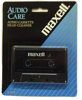 Maxell Audio Head Cleaner • £9