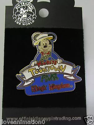 Disney WDW Mickey's Toontown Fair Magic Kingdom Pin • $26