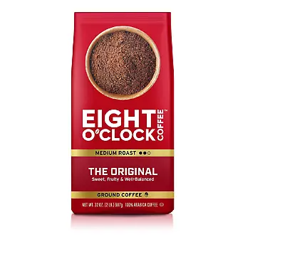 Eight O'Clock Coffee The Original  32 Ounce Pack Of 1  Medium Roast Ground Coffe • $19.90