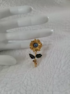 Vintage Virgin Mary Catholic Flower Pin Brooch • $27.99