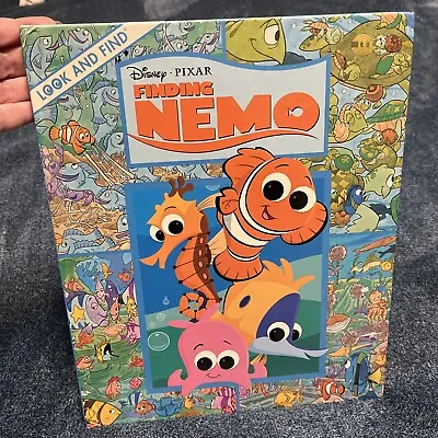 Disney Pixar Finding Nemo Look & Find Large Hardcover Art Mawhinney • $10