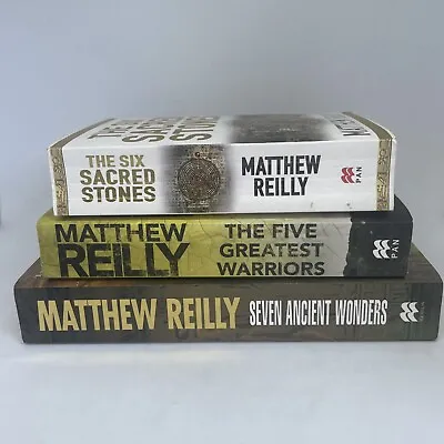 Matthew Reilly Book Bundle - Jack West Books 1-3 • $27