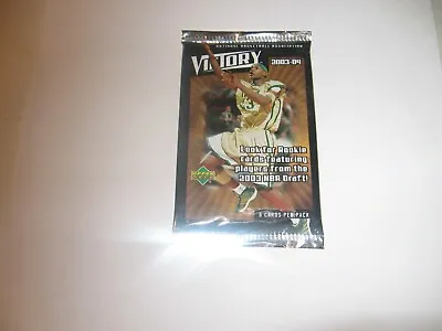 2003-04 Victory Basketball Sealed Pack Rookie ? LeBron James MeloD.WadeC.Bosh • $39.95