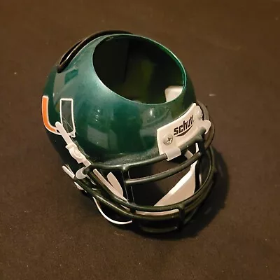 University Of Miami Hurricanes Mini Football Helmet By Schut • $14.95