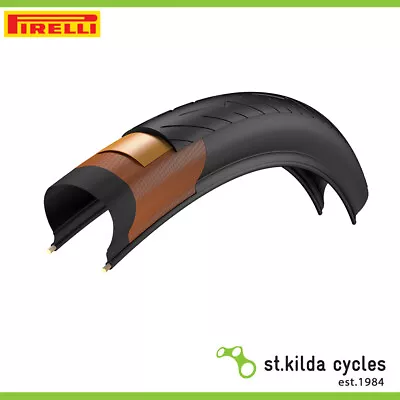 Pirelli Cinturato Velo TLR 700 X 26C Folding Bike Tyre - Black • $130