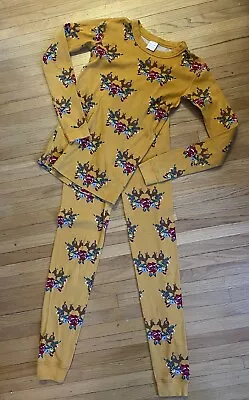 Hanna Anderson Pajamas - Deer And Roses - 160 (14) • $9.95