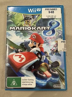 Mario Kart 8 (Nintendo Wii U 2014) FREE POSTAGE • $24.99