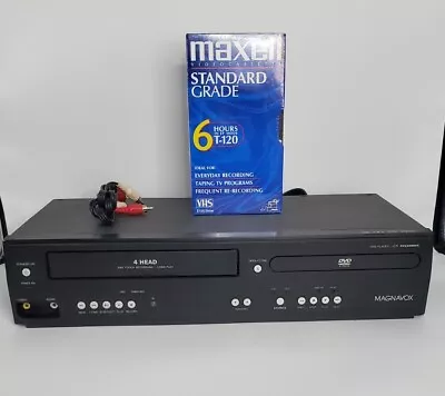 Magnavox DV220MW9 DVD Player VCR Recorder Tested Works A/V Cable Included • $85