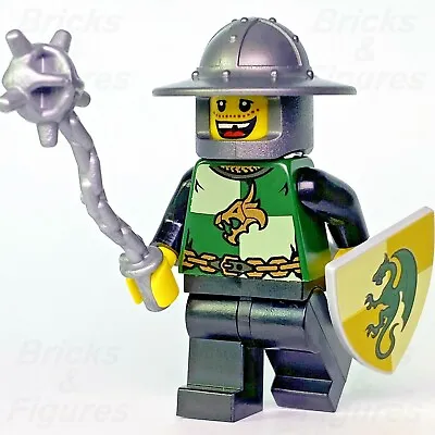 Castle LEGO® Dragon Knight Quarters W/ Flail & Shield Kingdoms Minifigure 853373 • $26.99