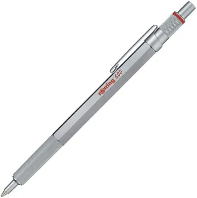 Rotring 600 Series Ballpoint Pen In Silver - NEW In Box • $49.52