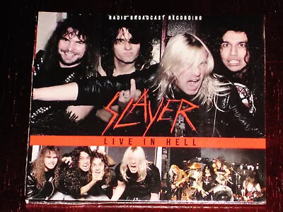 Slayer: Live In Hell - 1985 Official Radio Broadcast CD 2024 Top Music UK NEW • $19.95