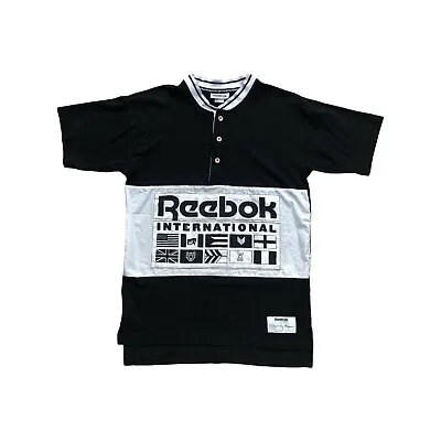 AW14 Reebok X Melody Ehsani T-Shirt Black And White Womens Small • $28.64